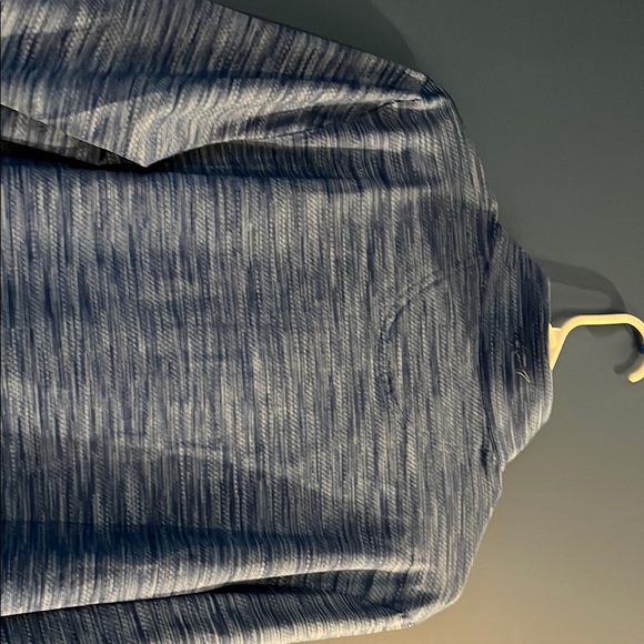 Greg Norman Blue Quarter-Zip Pullover Moisture Wicking UV Protection Small - Picture 10 of 16